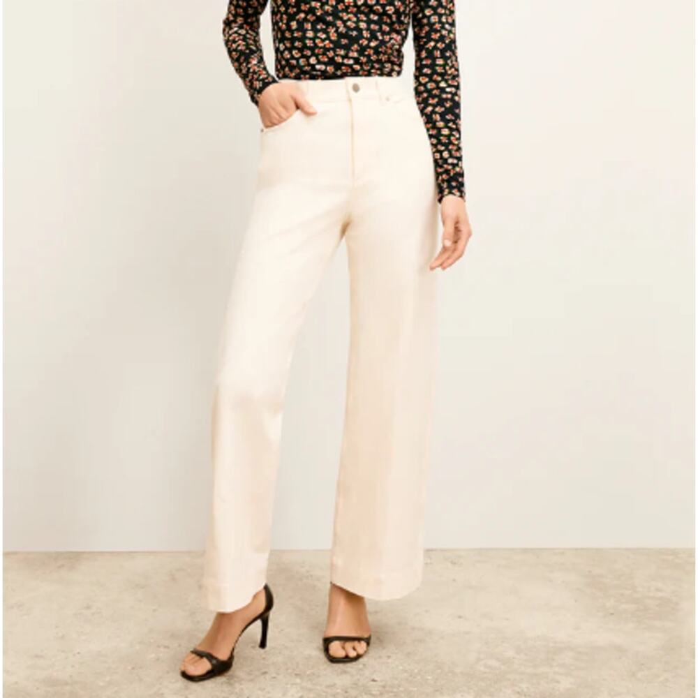 MM. LaFleur Women's Tusk The Milo Wide-Leg Jean Size 16